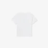 クロコダイルプリントコットンTシャツ