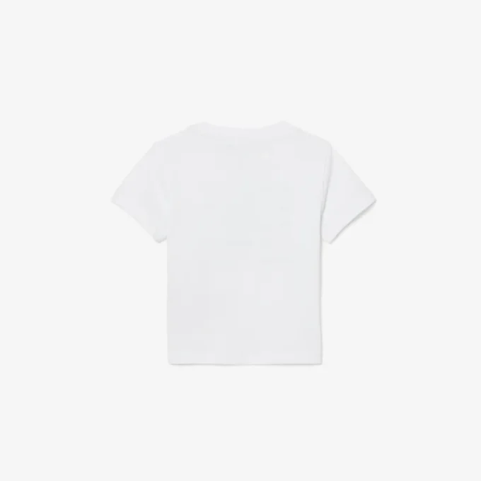 クロコダイルプリントコットンTシャツ