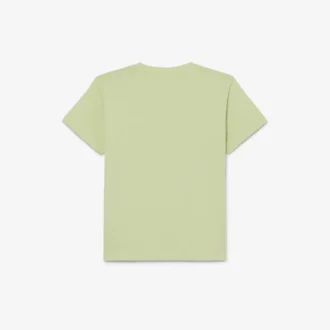 クロコダイルプリントコットンTシャツ