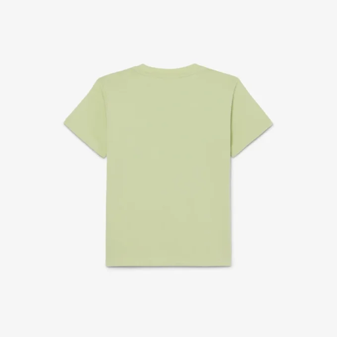 クロコダイルプリントコットンTシャツ