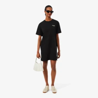 オーバーサイズ コットン Tシャツワンピース