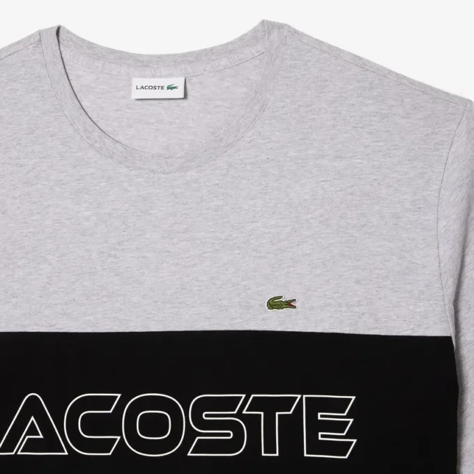 メンズ ビッグフィット カラーブロック ジャージーTシャツ