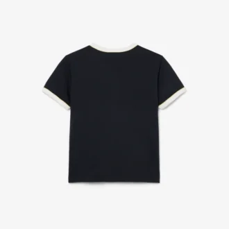 プリントコットンTシャツ