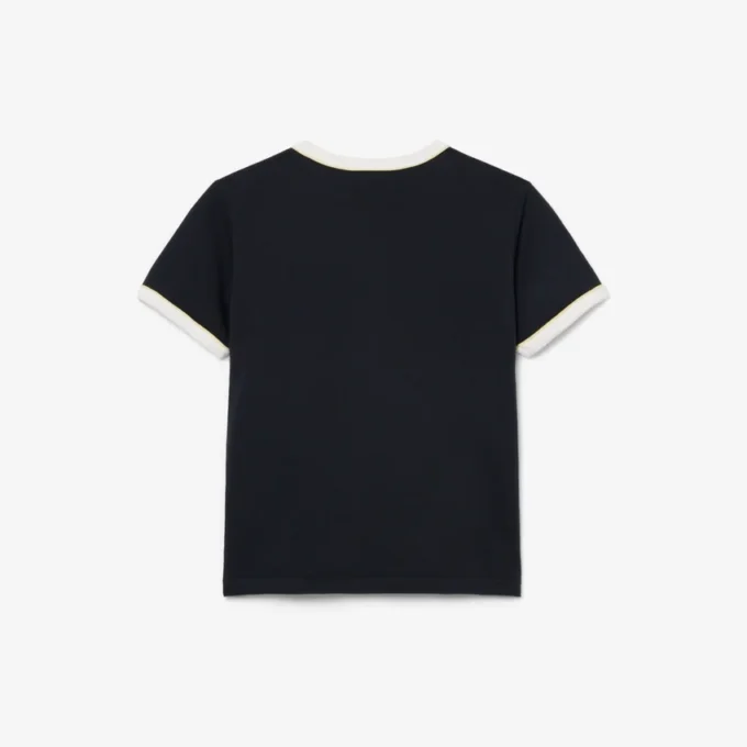 プリントコットンTシャツ