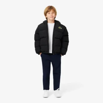 キッズ用長袖コットンTシャツ