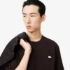 プリント入り厚手コットンTシャツ プリント入り厚手コットンTシャツ