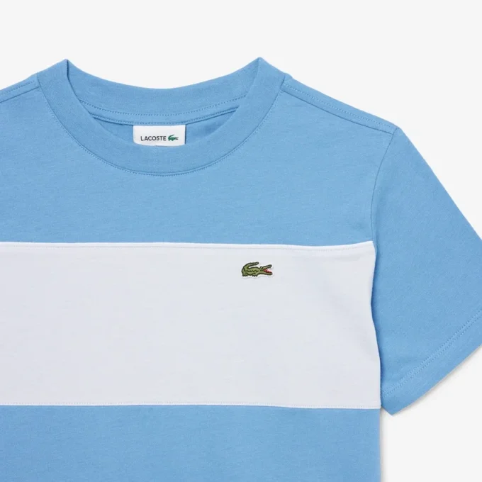 コットン カラーブロック Tシャツ