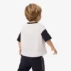 コントラストトリム コットンTシャツ