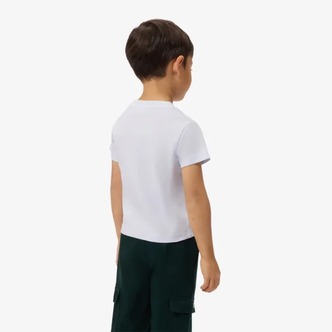グラフィックプリントコットンTシャツ