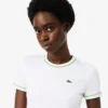 レディース コントラストトリム ジャージーTシャツ レディース コントラストトリム ジャージーTシャツ