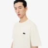 プリント入り厚手コットンTシャツ プリント入り厚手コットンTシャツ