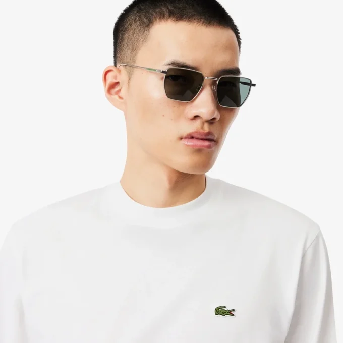メンズ 長袖コットンTシャツ