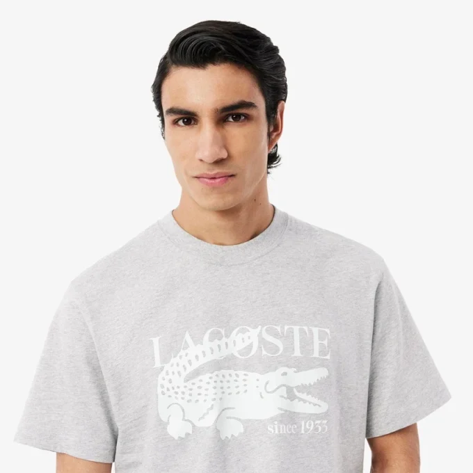メンズ クラシックフィット コットンプリントTシャツ メンズ クラシックフィット コットンプリントTシャツ