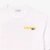 メンズ ウォッシュ加工 オンブラプリント Tシャツ