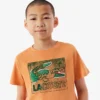 グラフィックプリントコットンTシャツ