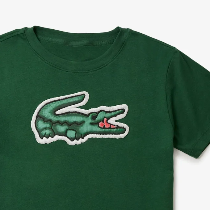 プリントコットンTシャツ