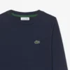 キッズ用長袖コットンTシャツ