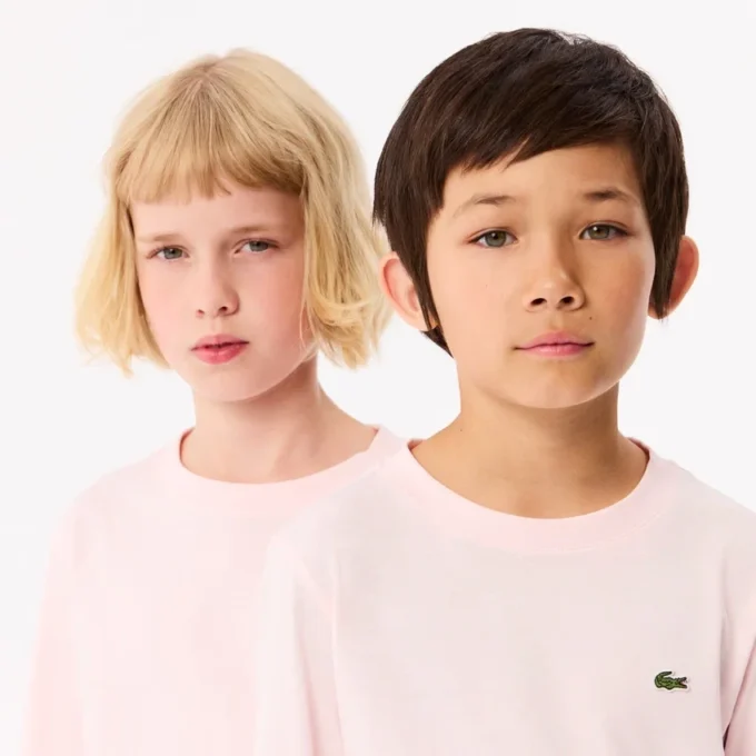 キッズ用長袖コットンTシャツ キッズ用長袖コットンTシャツ