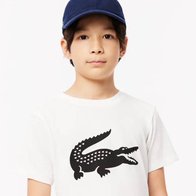 キッズ オーバーサイズ テクニカルコットン テニスTシャツ キッズ オーバーサイズ テクニカルコットン テニスTシャツ