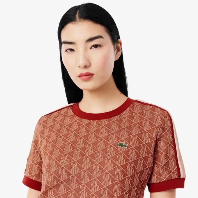 レディース スリムフィット モノグラム Tシャツ レディース スリムフィット モノグラム Tシャツ
