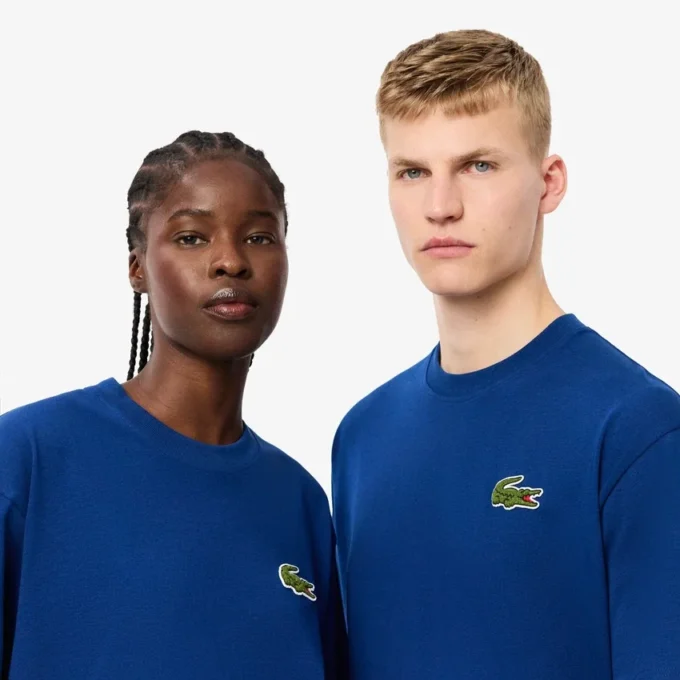 ユニセックス ルーズフィット ヘビーコットン バッジTシャツ ユニセックス ルーズフィット ヘビーコットン バッジTシャツ