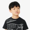 プリントコットンTシャツ