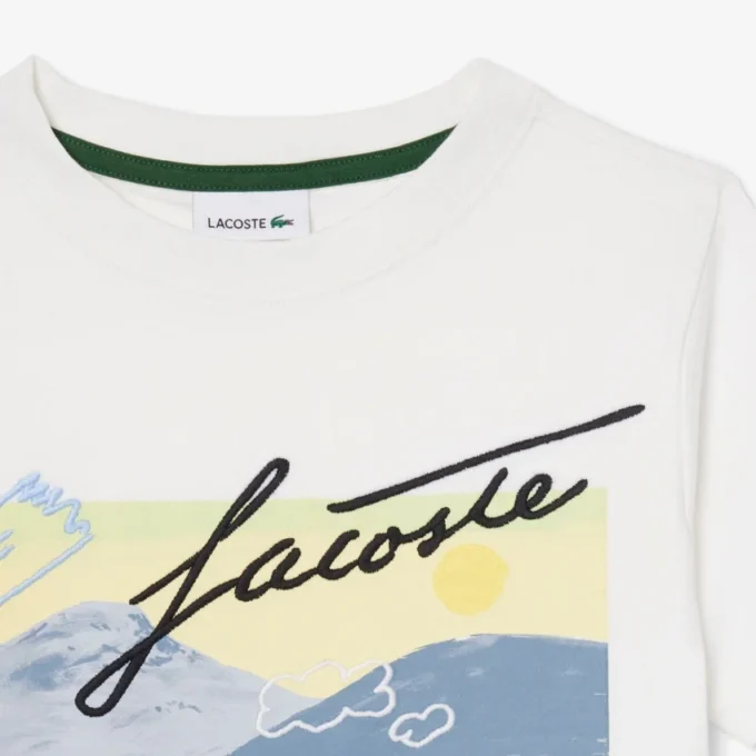 ボーイズ プリントコットンTシャツ