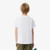 クロコダイルプリントコットンTシャツ