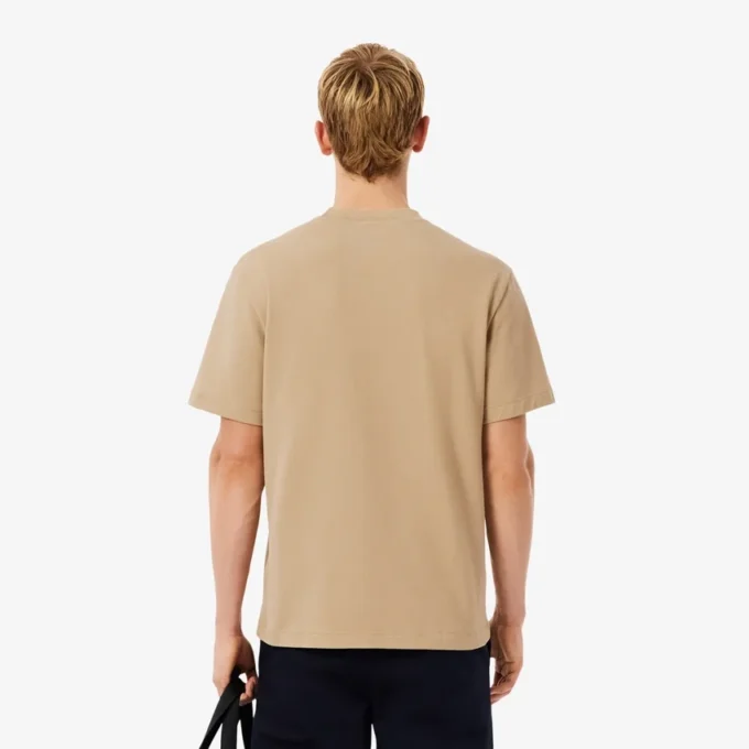 メンズ リブネック プチピケ Tシャツ メンズ リブネック プチピケ Tシャツ