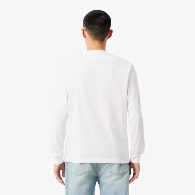 メンズ 長袖コットンTシャツ