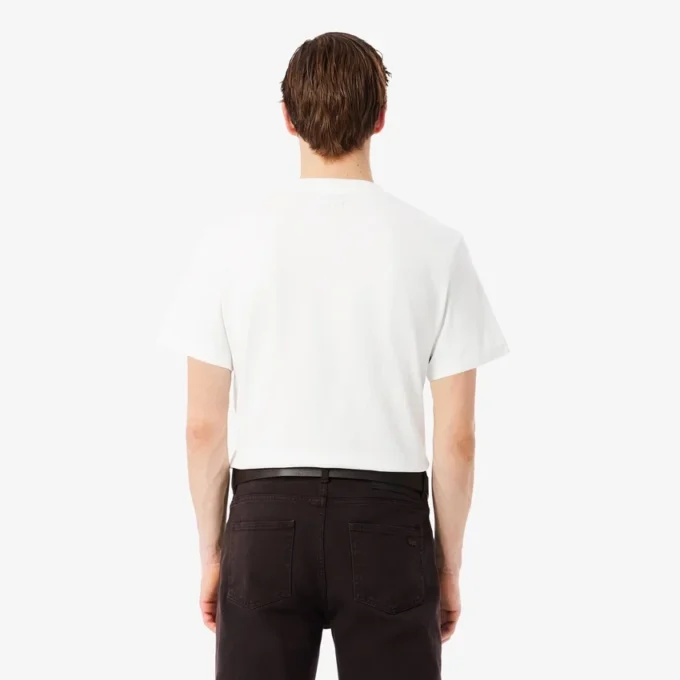 クラシックフィット 大型バッジアクセントTシャツ クラシックフィット 大型バッジアクセントTシャツ