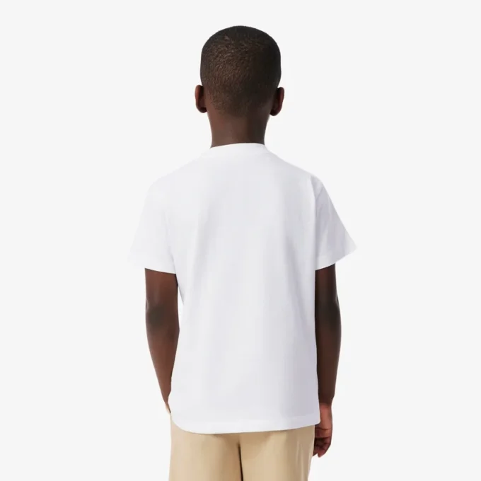 グラフィックプリントコットンTシャツ