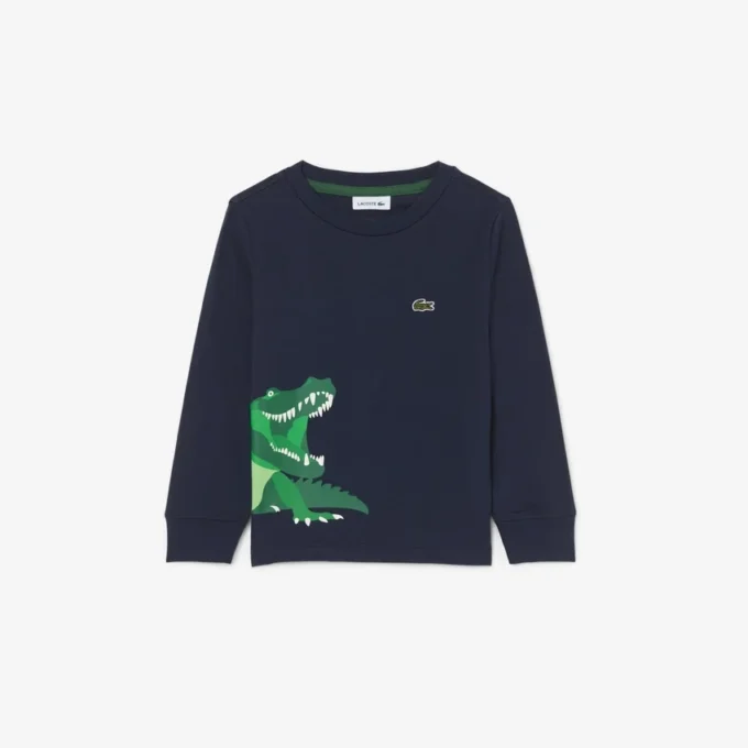 ボーイズ 長袖コットンTシャツ