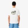 プリントコットンTシャツ