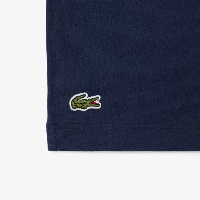 クロコダイルプリントコットンTシャツ