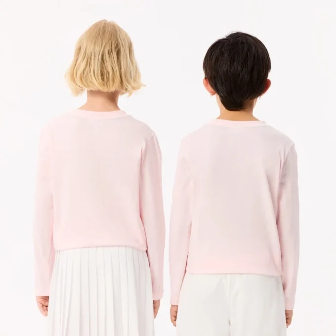 キッズ用長袖コットンTシャツ キッズ用長袖コットンTシャツ