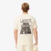 プリント入り厚手コットンTシャツ プリント入り厚手コットンTシャツ