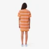 ストライプメッシュニットTシャツワンピース ストライプメッシュニットTシャツワンピース