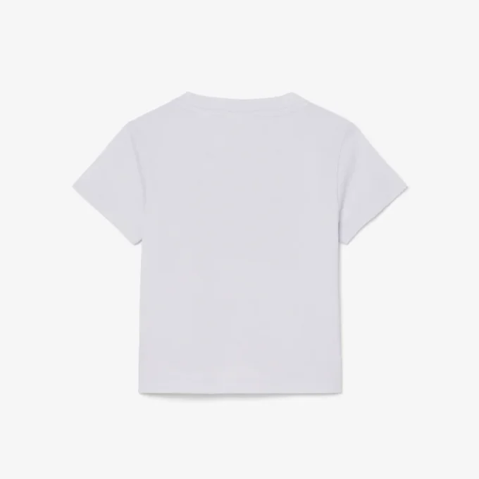 グラフィックプリントコットンTシャツ