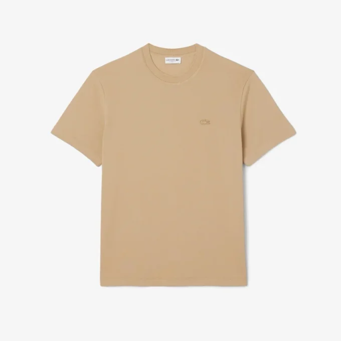メンズ リブネック プチピケ Tシャツ メンズ リブネック プチピケ Tシャツ