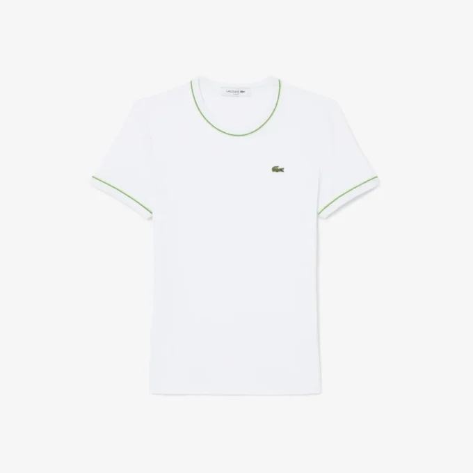 レディース コントラストトリム ジャージーTシャツ レディース コントラストトリム ジャージーTシャツ