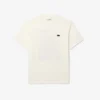プリント入り厚手コットンTシャツ プリント入り厚手コットンTシャツ