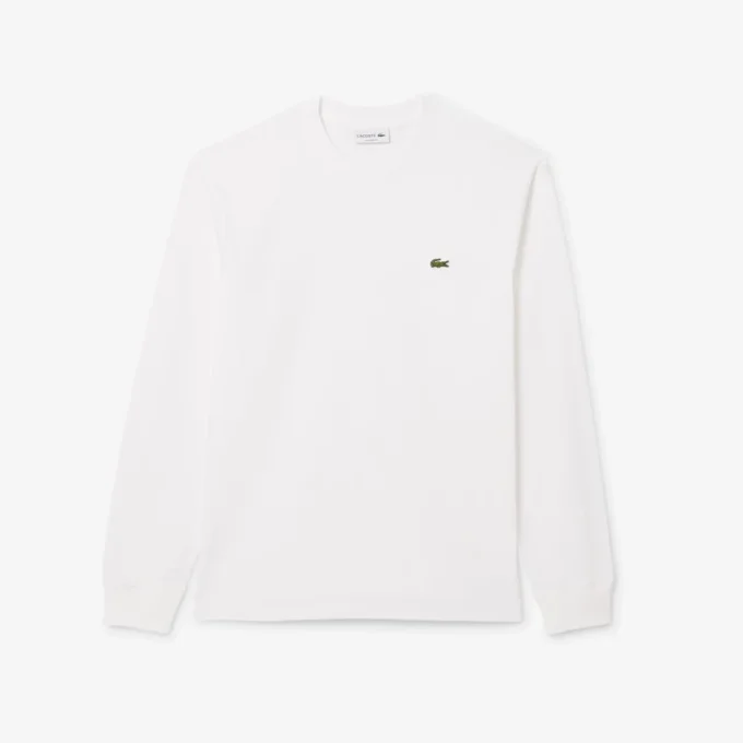 メンズ 長袖コットンTシャツ