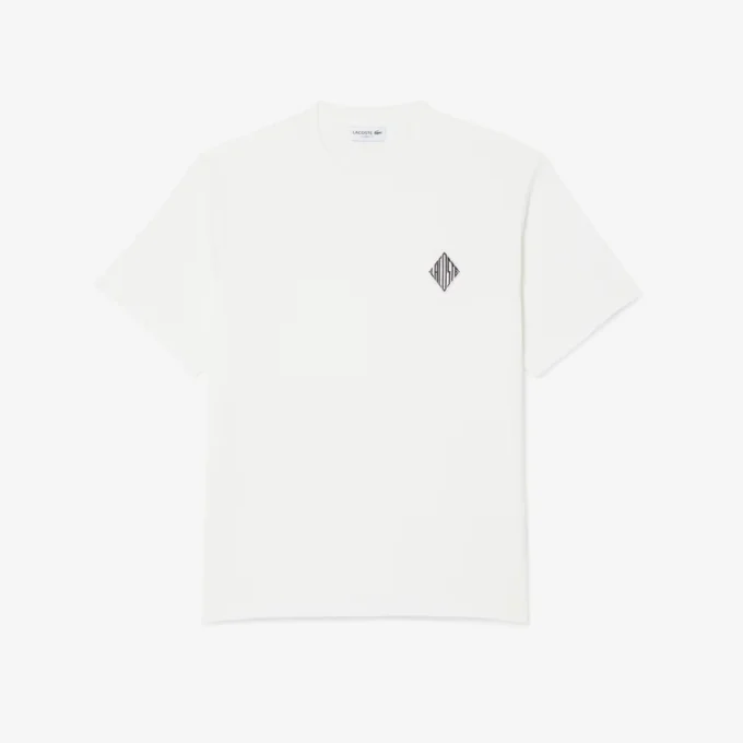 クラシックフィット 大型バッジアクセントTシャツ クラシックフィット 大型バッジアクセントTシャツ