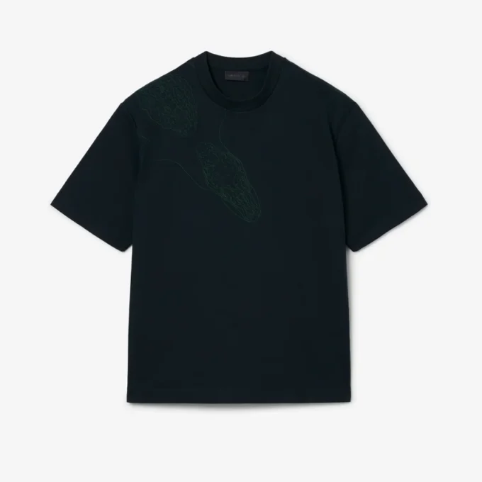 ランウェイ 刺繍入りクロコダイル Tシャツ ランウェイ 刺繍入りクロコダイル Tシャツ
