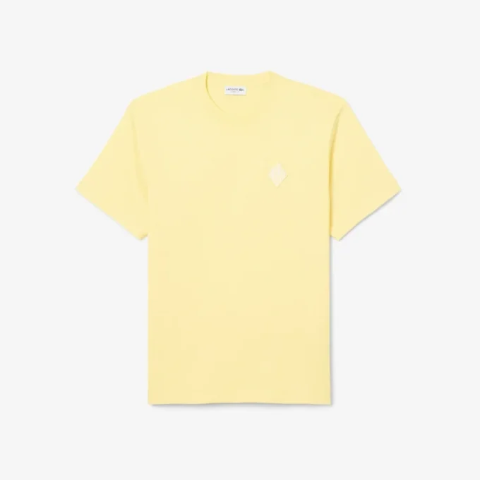 クラシックフィット 大型バッジアクセントTシャツ クラシックフィット 大型バッジアクセントTシャツ