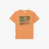 グラフィックプリントコットンTシャツ