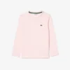 キッズ用長袖コットンTシャツ キッズ用長袖コットンTシャツ