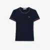 レディース コントラストトリム ジャージーTシャツ レディース コントラストトリム ジャージーTシャツ