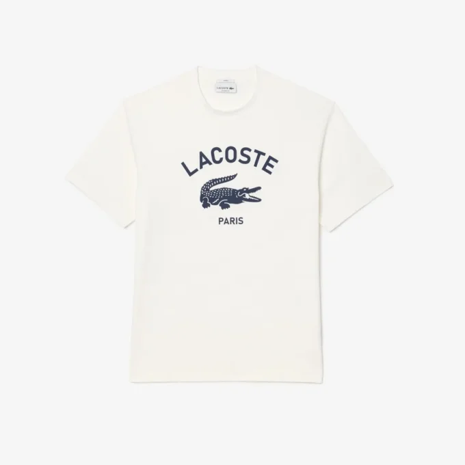 ユニセックス シグネチャープリント コットンTシャツ ユニセックス シグネチャープリント コットンTシャツ